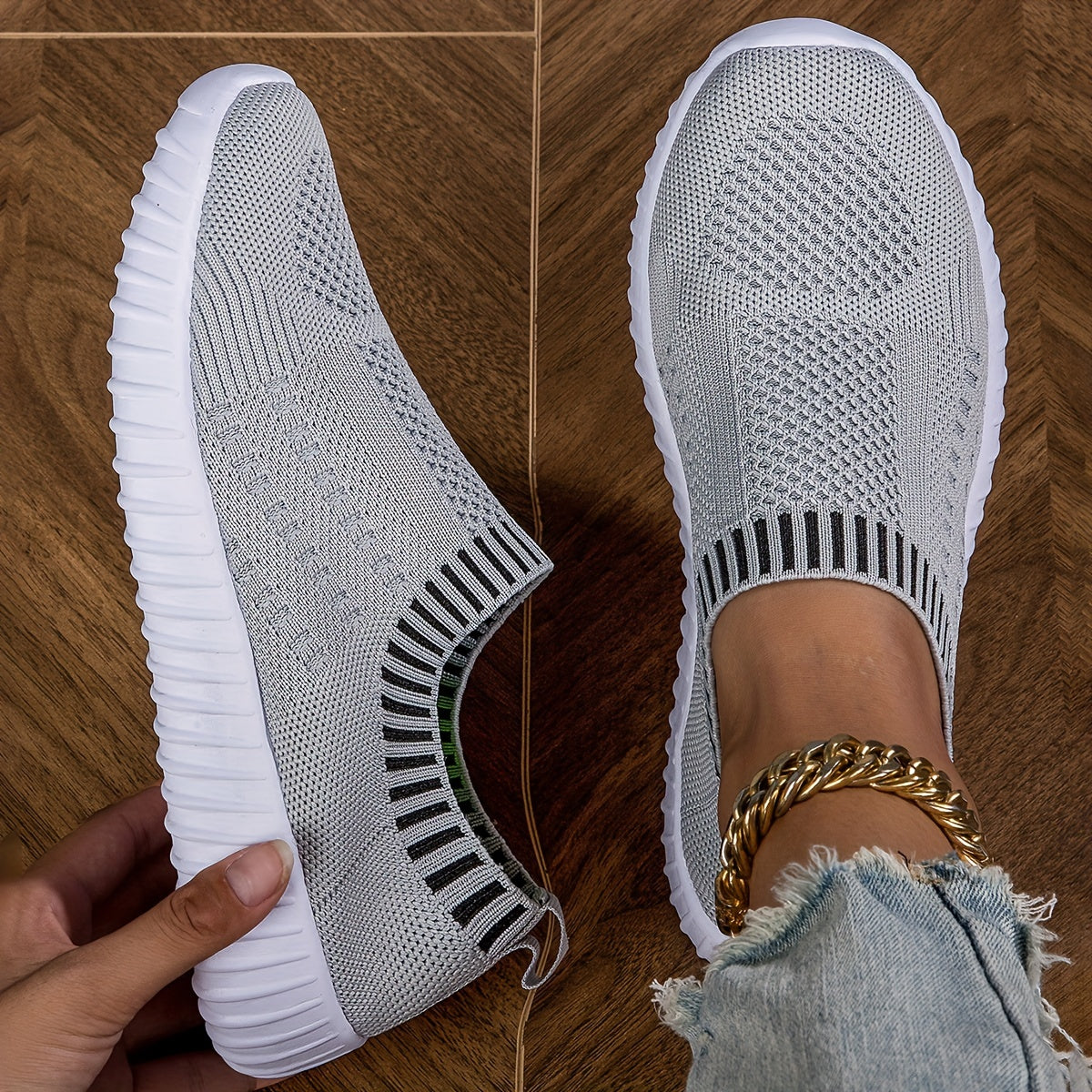 Ultraleichte, rutschfeste Sneakersocken