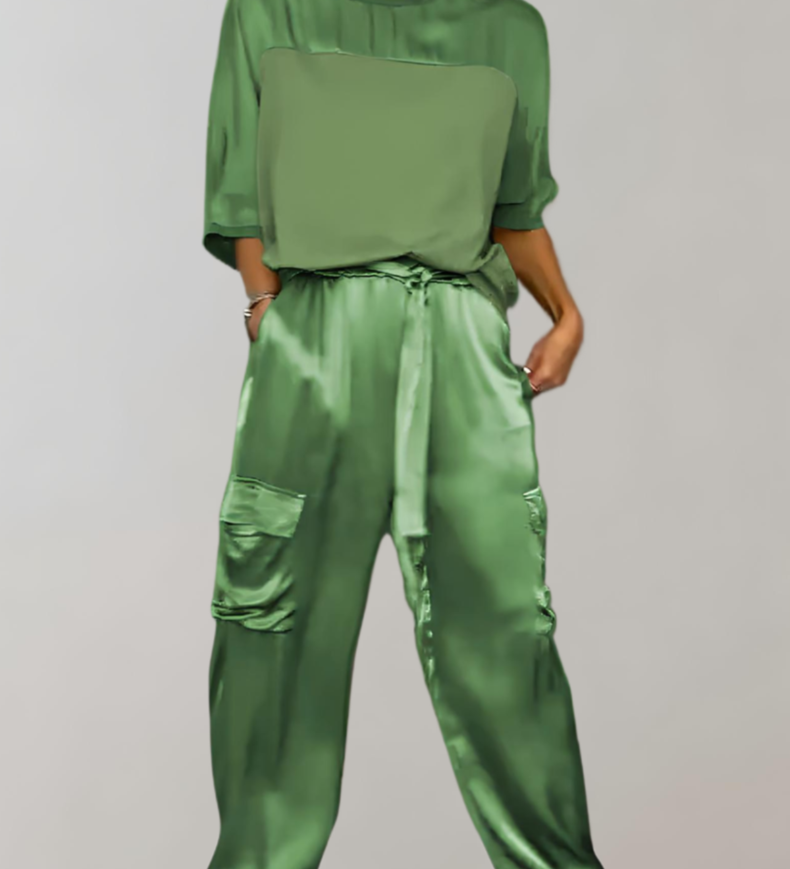 Finley - Lounge-Set Cargo Seide