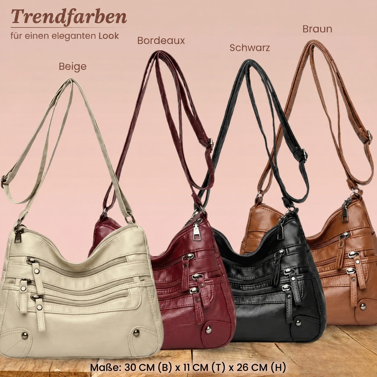 Evelyn™ | Elegante Begleit Tasche